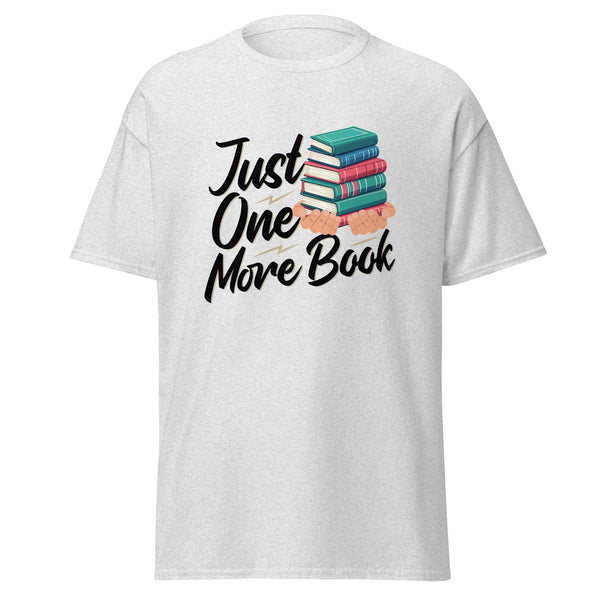 T-Shirt Classic - Just one more Book Ash ein Produkt von SCHIETKRAM
