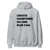 Hoodie Classic - Create something no one else can black Sport Grey ein Produkt von SCHIETKRAM