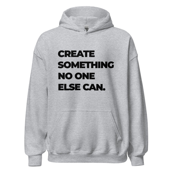 Hoodie Classic - Create something no one else can black Sport Grey ein Produkt von SCHIETKRAM
