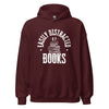 Hoodie Classic - Easily distracted by Books white Maroon ein Produkt von SCHIETKRAM