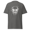 T-Shirt Classic - Melting Skull white Charcoal ein Produkt von SCHIETKRAM