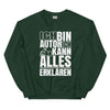 Sweatshirt - Ich kann alles erklären white Forest Green ein Produkt von SCHIETKRAM