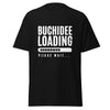 T-Shirt Classic - Buchidee Loading white Schwarz ein Produkt von SCHIETKRAM