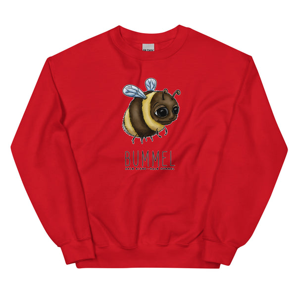 Sweatshirt - Bummel by Wanderkraehe Red ein Produkt von SCHIETKRAM