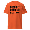T-Shirt Classic - Buchidee Loading black Orange ein Produkt von SCHIETKRAM