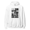 Hoodie Classic - Ich kann alles erklären black White ein Produkt von SCHIETKRAM
