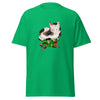 T-Shirt Classic - Weihnachts-Katze Geschenk by Wanderkraehe Irish Green ein Produkt von SCHIETKRAM