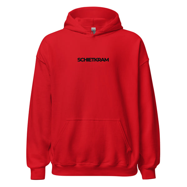 Hoodie Classic - SCHIETKRAM black Red ein Produkt von SCHIETKRAM