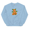 Sweatshirt - Kürben-Drache by Wanderkraehe Light Blue ein Produkt von SCHIETKRAM