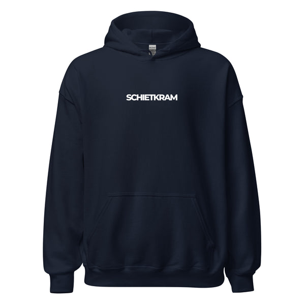 Hoodie Classic - SCHIETKRAM white Navy ein Produkt von SCHIETKRAM
