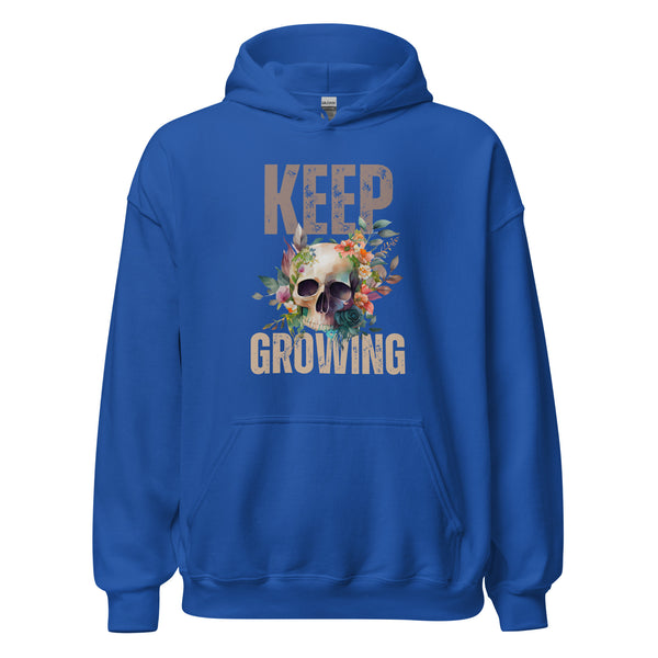 Hoodie Classic - Keep growing Royal ein Produkt von SCHIETKRAM