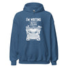 Hoodie Classic - I'm writing epic Shit white Indigo Blue ein Produkt von SCHIETKRAM