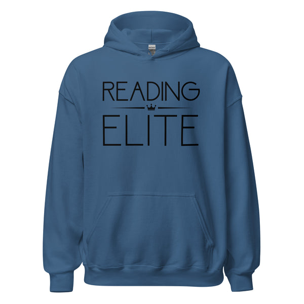 Hoodie Classic - Reading Elite black Indigo Blue ein Produkt von SCHIETKRAM