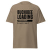 T-Shirt Classic - Buchidee Loading black Brown Savana ein Produkt von SCHIETKRAM