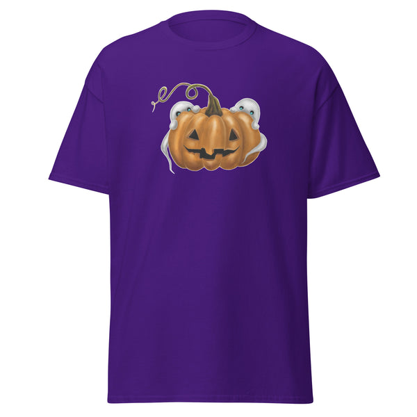 T-Shirt Classic - Kürben-Geister by Wanderkraehe Purple ein Produkt von SCHIETKRAM