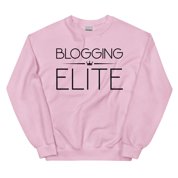 Sweatshirt - Blogging Elite black Light Pink ein Produkt von SCHIETKRAM