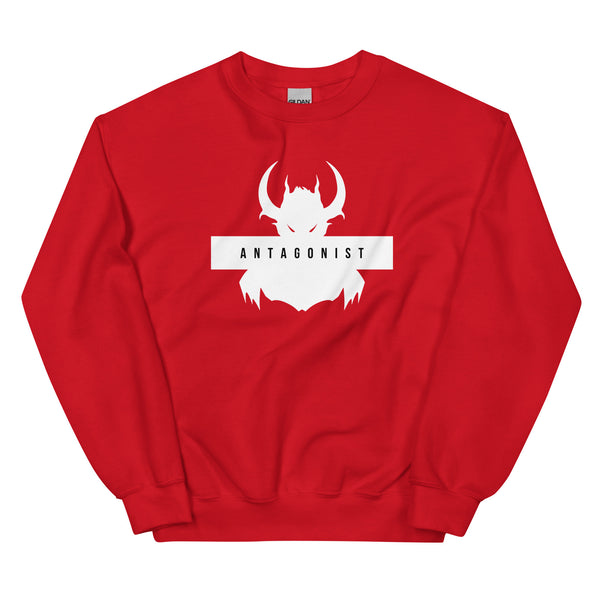 Sweatshirt - Antagonist white Red ein Produkt von SCHIETKRAM