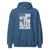 Hoodie Classic - Ich kann alles erklären white Indigo Blue ein Produkt von SCHIETKRAM