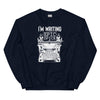 Sweatshirt - I'm writing epic spice white Navy ein Produkt von SCHIETKRAM
