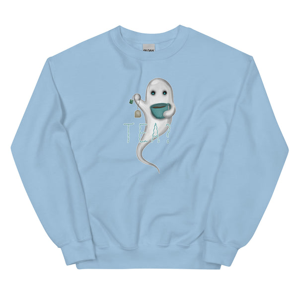 Sweatshirt - Tee-Geist by Wanderkraehe Light Blue ein Produkt von SCHIETKRAM
