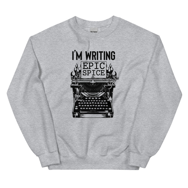 Sweatshirt - I'm writing epic spice black Sport Grey ein Produkt von SCHIETKRAM