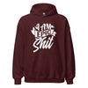 Hoodie Classic - I am Epic Shit white Maroon ein Produkt von SCHIETKRAM