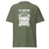 T-Shirt Classic - I'm writing epic spice white Military Green ein Produkt von SCHIETKRAM