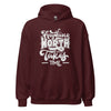 Hoodie Classic - Anything worth having white Maroon ein Produkt von SCHIETKRAM