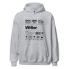 Hoodie Classic - Writer black Sport Grey ein Produkt von SCHIETKRAM