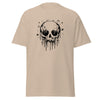T-Shirt Classic - Melting Skull black Sand ein Produkt von SCHIETKRAM