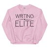 Sweatshirt - Writing Elite black Light Pink ein Produkt von SCHIETKRAM