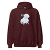 Hoodie Classic - Ghostopus by Wanderkraehe Maroon ein Produkt von SCHIETKRAM
