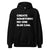 Hoodie Classic - Create somthing no one else can white Schwarz ein Produkt von SCHIETKRAM