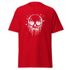 T-Shirt Classic - Melting Skull white Red ein Produkt von SCHIETKRAM