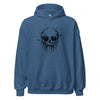 Hoodie Classic - Melting Skull black Indigo Blue ein Produkt von SCHIETKRAM