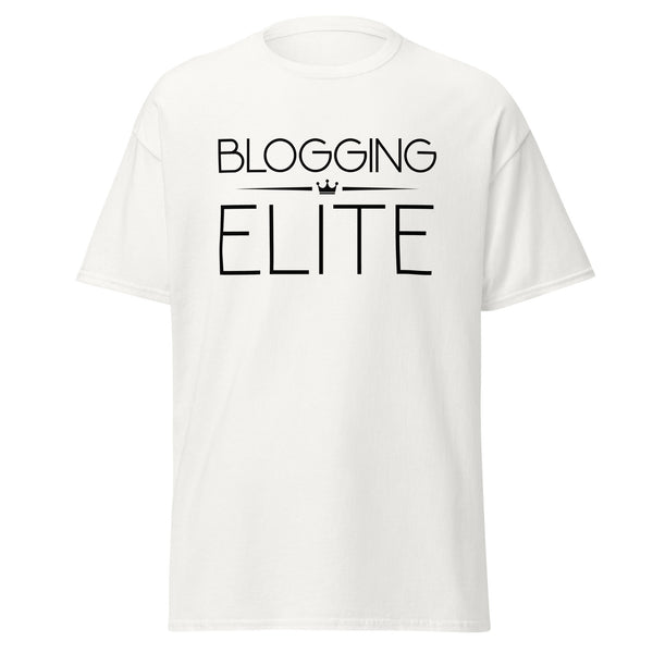 T-Shirt Classic - Blogging Elite black White ein Produkt von SCHIETKRAM