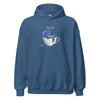 Hoodie Classic - Dino by Wanderkraehe Indigo Blue ein Produkt von SCHIETKRAM