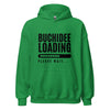 Hoodie Classic - Buchidee Loading black Irish Green ein Produkt von SCHIETKRAM