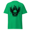 T-Shirt Classic - Angry Skull Irish Green ein Produkt von SCHIETKRAM