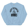 Sweatshirt - Easily distracted by Books black Light Blue ein Produkt von SCHIETKRAM