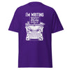 T-Shirt Classic - Writing Epic Shit white Purple ein Produkt von SCHIETKRAM