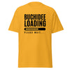 T-Shirt Classic - Buchidee Loading black Gold ein Produkt von SCHIETKRAM
