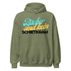 Hoodie Classic - Bücher sind kein Schietkram black Military Green ein Produkt von SCHIETKRAM