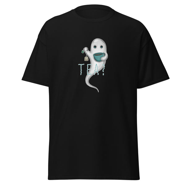 T-Shirt Classic - Tee-Geist by Wanderkraehe Schwarz ein Produkt von SCHIETKRAM