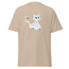 T-Shirt Classic - Ghost Cat by Wanderkraehe Sand ein Produkt von SCHIETKRAM
