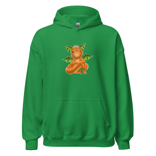 Hoodie Classic - Kürben-Drache by Wanderkraehe Irish Green ein Produkt von SCHIETKRAM