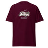 T-Shirt Classic - Mooonday by Wanderkraehe Maroon ein Produkt von SCHIETKRAM