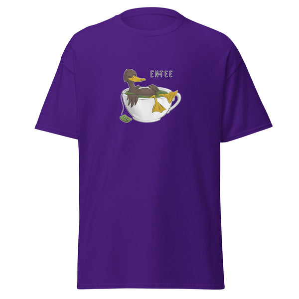 T-Shirt Classic - EnTee by Wanderkraehe Purple ein Produkt von SCHIETKRAM