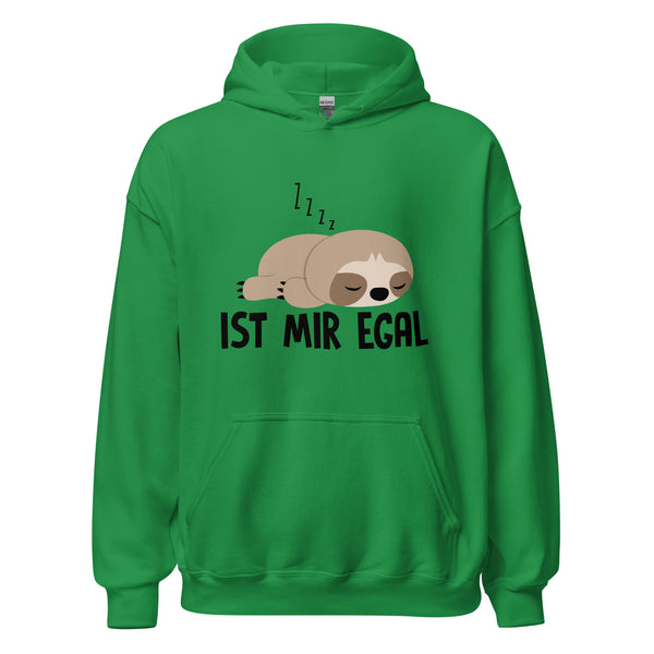 Hoodie Classic - Ist mir egal Irish Green ein Produkt von SCHIETKRAM