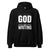 Hoodie Classic - God of Writing Schwarz ein Produkt von SCHIETKRAM